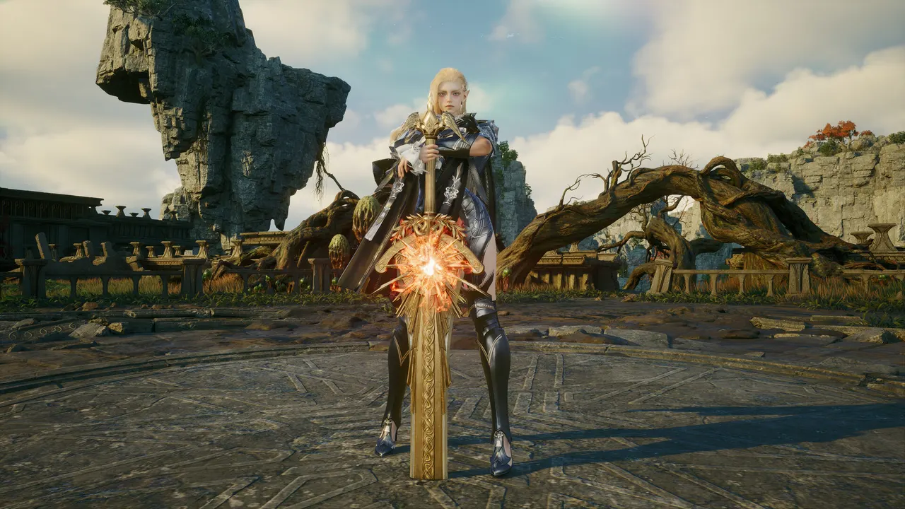Armor and weapon skin from the Deluxe pack