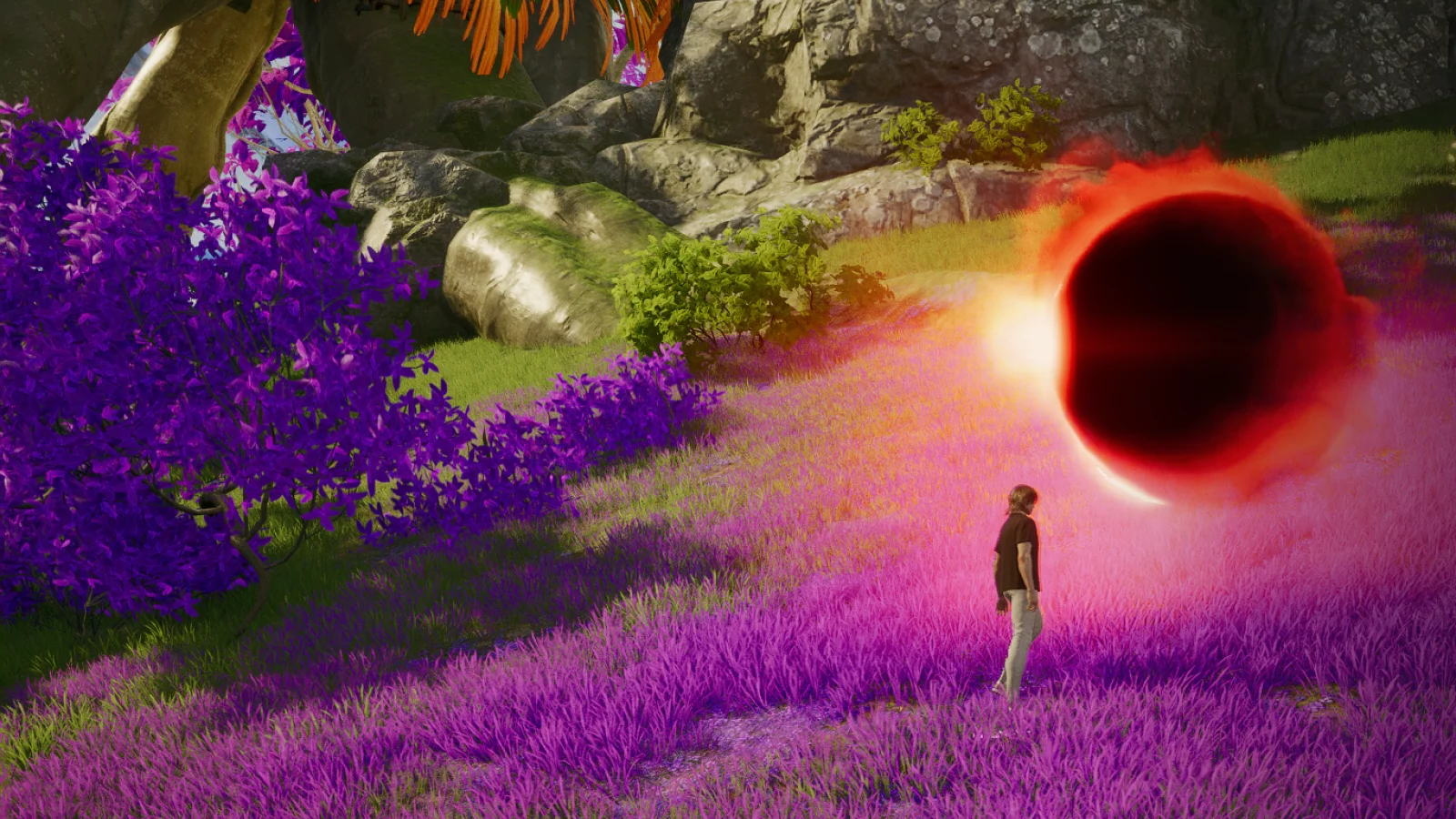 A space-time rift lets you switch to PvE mode